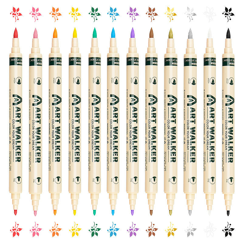Acrylic Paint Marker Pen-12/24/36Colors