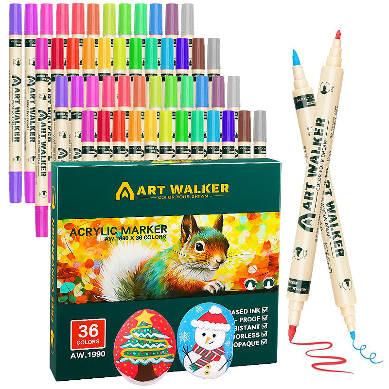 Acrylic Paint Marker Pen-12/24/36Colors