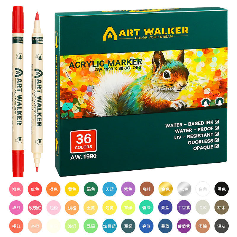 Acrylic Paint Marker Pen-12/24/36Colors