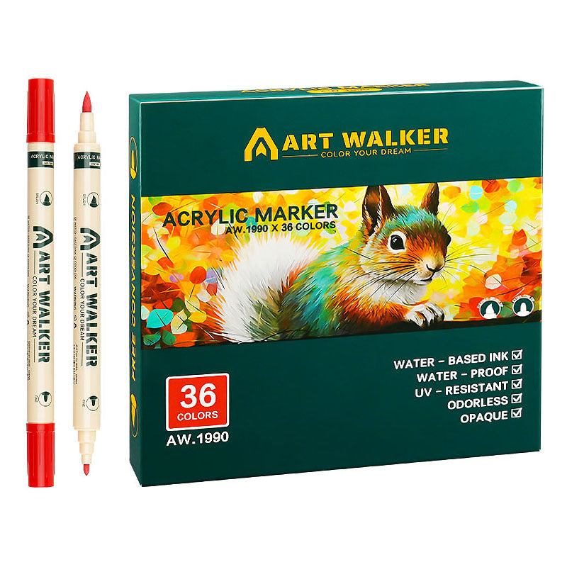 Acrylic Paint Marker Pen-12/24/36Colors