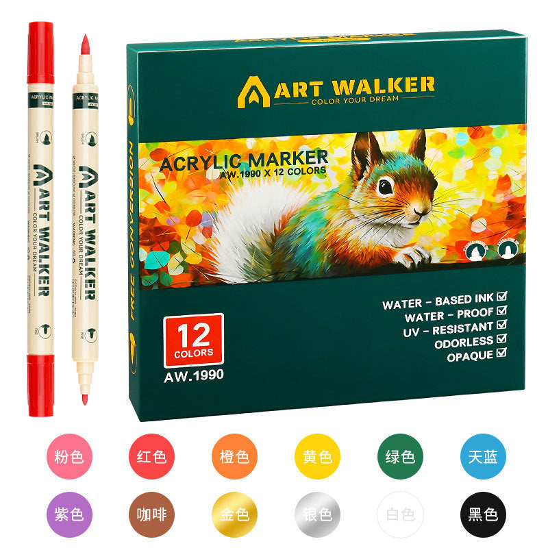Acrylic Paint Marker Pen-12/24/36Colors