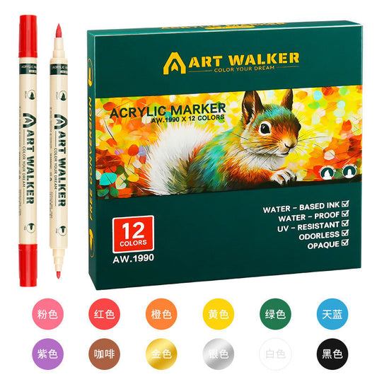 Acrylic Paint Marker Pen-12/24/36Colors
