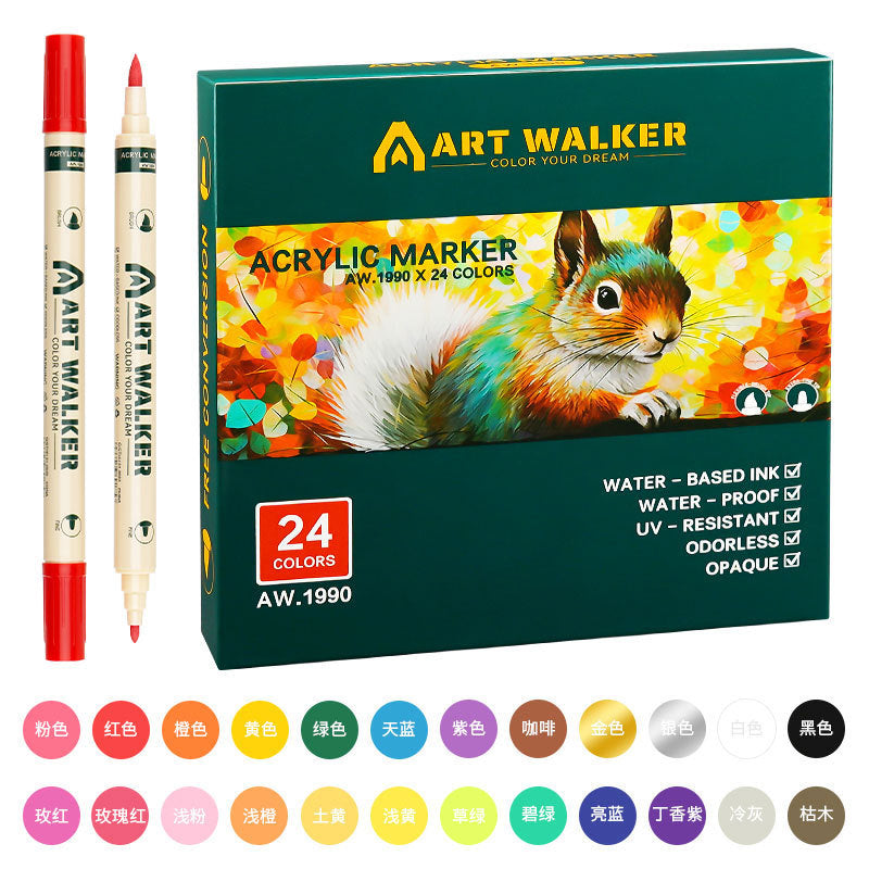 Acrylic Paint Marker Pen-12/24/36Colors