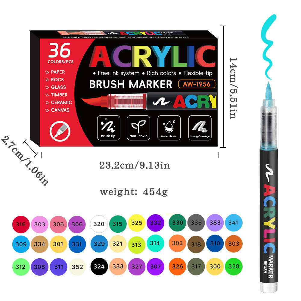 Acrylic marker-Set of 12/24/36/48/72/120