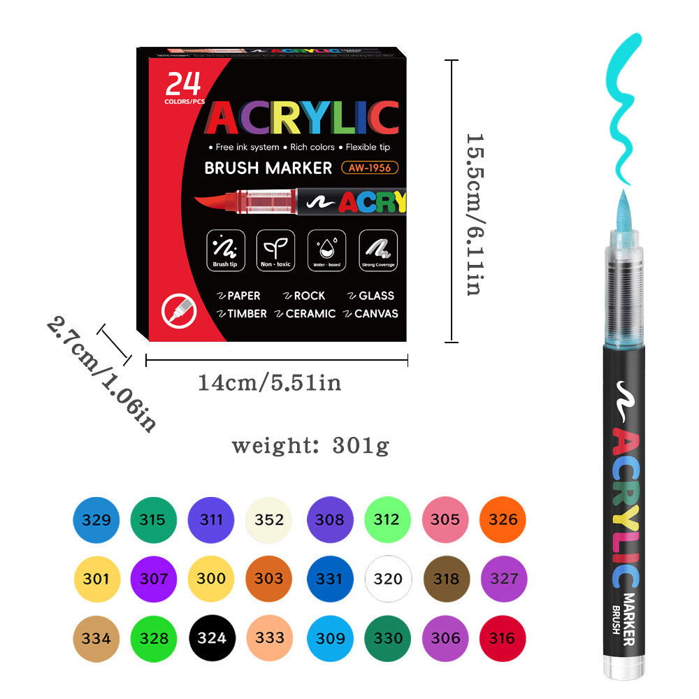 Acrylic marker-Set of 12/24/36/48/72/120