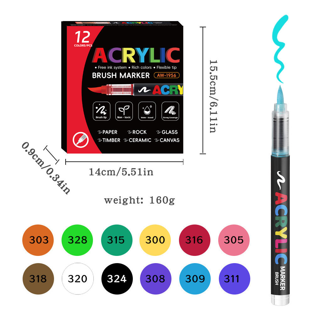 Acrylic marker-Set of 12/24/36/48/72/120
